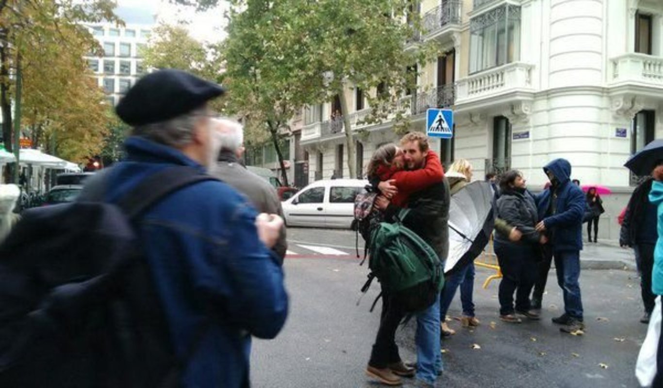 Momento da liberaçom de Borxa na Operaçom Jaro